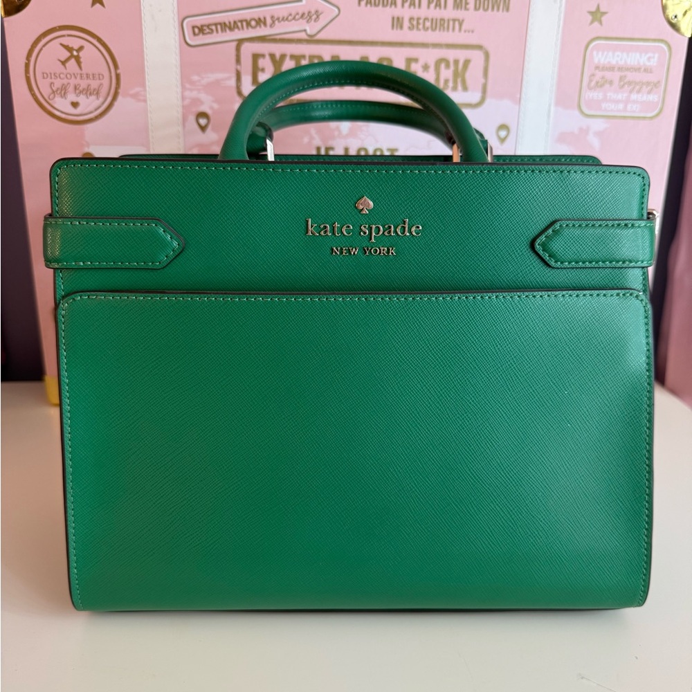 Kate Spade Vibrant Green Tote